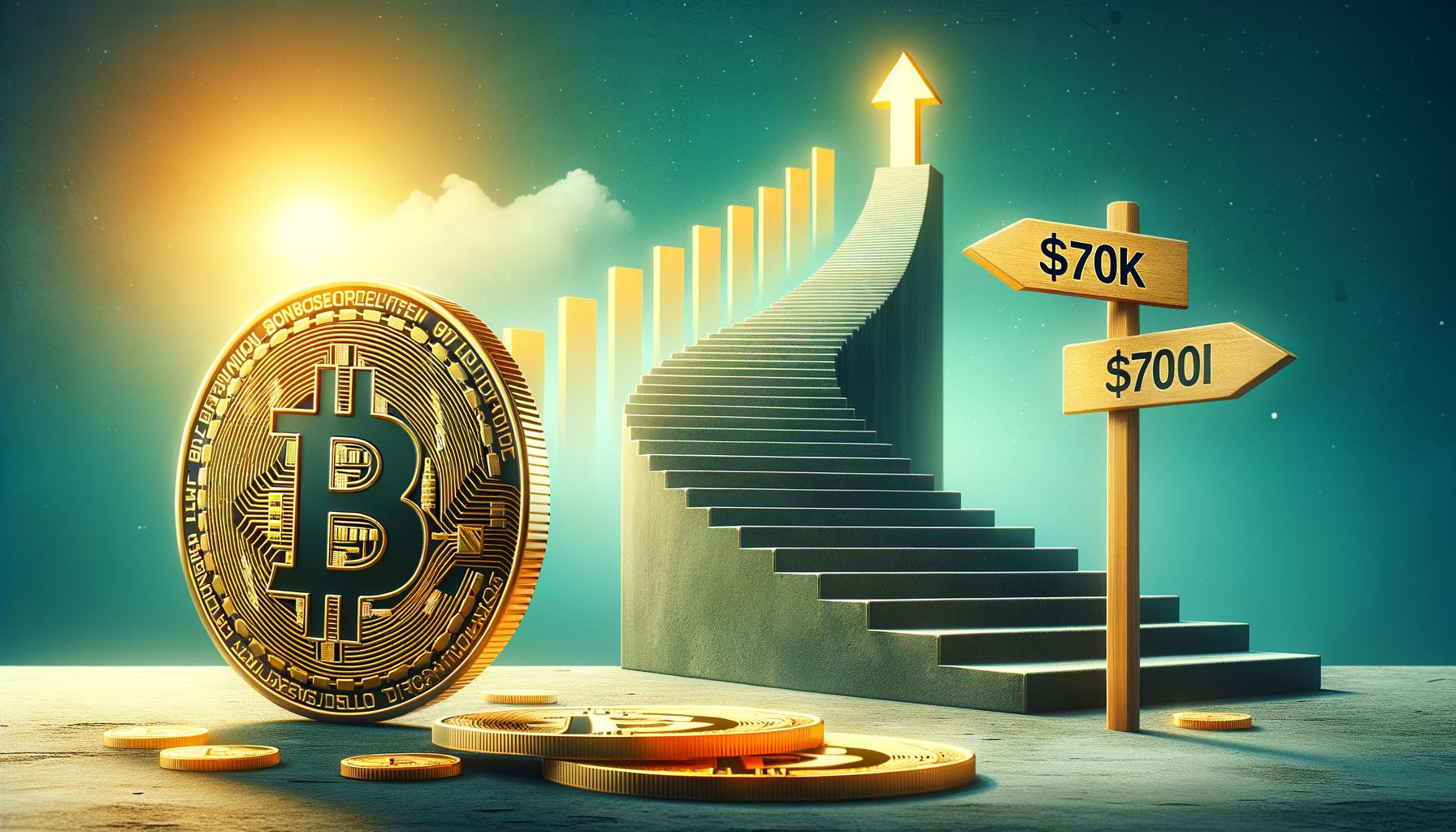 Bitcoin Price On The Rise: Is The $70K Mark Within Reach?